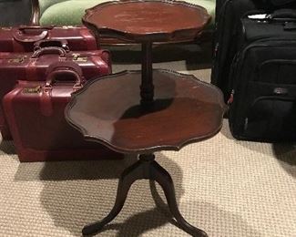 2 Tier Tea Table 1940's