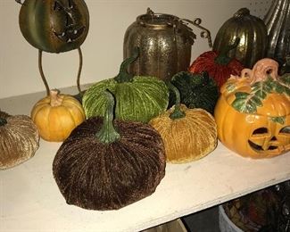 Silk Pumpkins like what is sold at Jadore's in Brookside