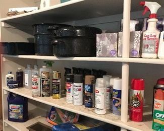 Garage and Roasting Pans