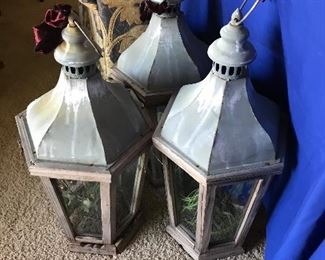 Wonderful lanterns to possibly hang outside