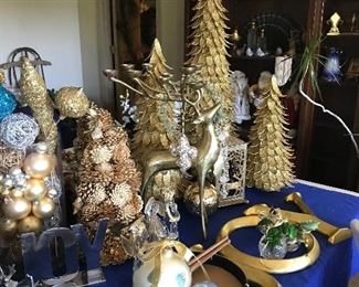 Rich Gold Christmas Decorations