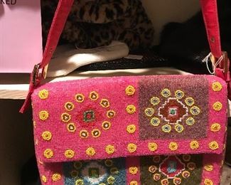 Great beaded purse
