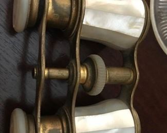 Mother of Pearl and brassBinoculars