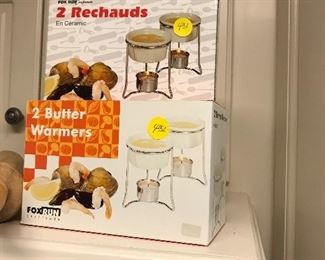 Butter warmers - Rechauds