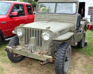 1952 Willys Jeep Model M38, Identification Number 6361