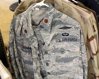 US Military Dress Blouses, Fatigue Blouses, And More