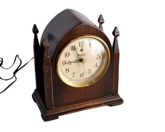 46. Waren Telecrom Electric Mantle clock with Steeple Case