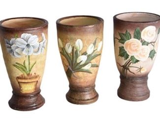 53. Three Decorative Vases