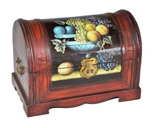 62. Decorative Box with Stillife Motif