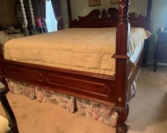 Lovely King Size Bed with Canopy