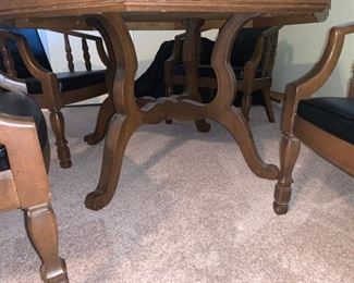 Pub / Game Table with Four Chairs
