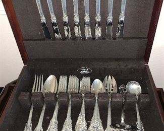 Gorgeous Wallace Sterling Flatware Grand Baroque 