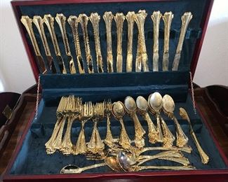 Nice Goldtone Flatware