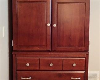 ARMOIRE WITH CEDAR LINE DRAWERS