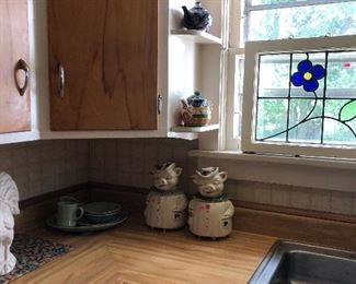 Shawnee Cookie Jars. Perfect condition!
