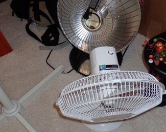 FANS AND HEATER