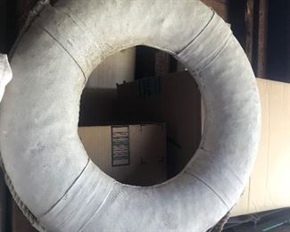 Vintage life preserver.