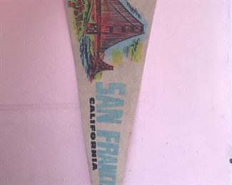 Felt pennant wall decor