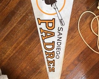Padres collectible pennants