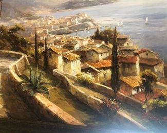 Mediterranean seascape.