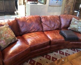 Another shot of the sumptuous sectional sofa.