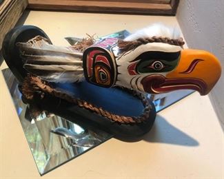 Innuit rattle with  stand