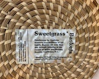 Explanation of Sweetgrass Basket!