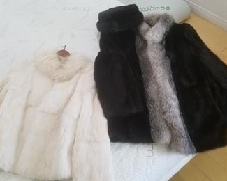 Two mink coats