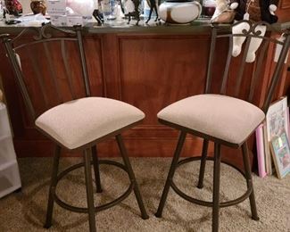 Tempo iron bar stools $195 each (4 total)