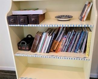 Hand painted bookshelf