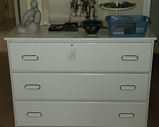 Little Folk Brand white chest $125