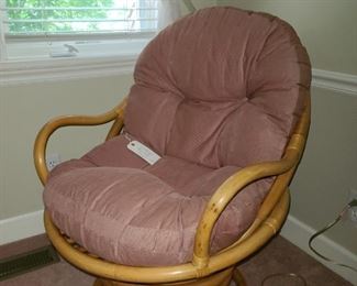 Vintage bamboo rocker $300