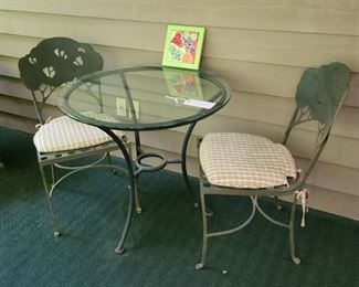 Hand Made Bistro Set $295