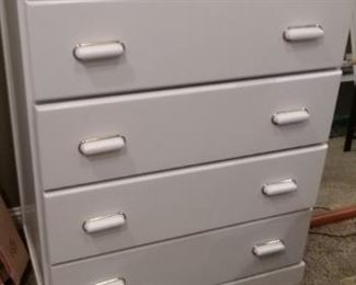 Little folks white dresser $125