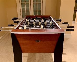 Item 16: Sportcraft Foosball table - 56.5"l x 29.5"w x 35"h: $175