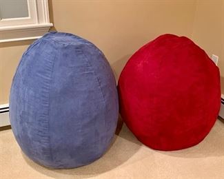 Item 15: (2) Pottery Barn Teen bean bag chairs: $85 each