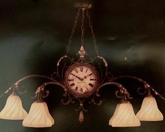 Item 123: "Fine Art Lighting" an American Company - Epicurean Island Chandelier: $500