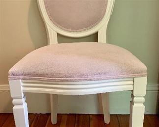 Item 45: William Sonoma desk chair - 17.25"l x 16.5"w x 34.5"h: $115