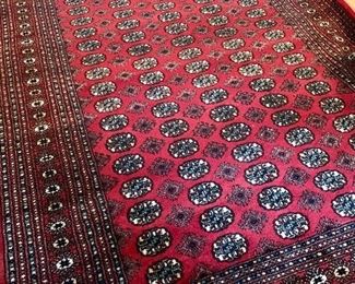 Item 41: Bokhara Rug 1 - 76.5" x 109": $475