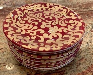 Item 86: (8) F. Giorgi by Ceramica plates (Made in Italy): $50