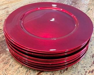 Item 104: (12) Crate & Barrel plates: $40