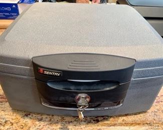 Sentry fireproof document box: $30