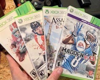 These are the games that come with the system.