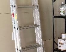 Item 126: Werner 16ft. aluminum ladder: $70