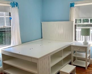 This is what it looks like under the mattress!