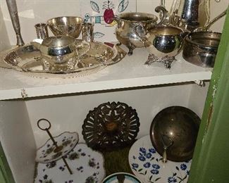 Silver Plated Servingware