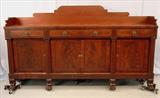 227 - Plantation Federal Period Oversized Server, ca. 1830, 100in L x 23in D x 54in T