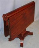 301 - Empire Rosewood Sunderland Folding Table, 36in Long, 35in Wide, ca. 1845