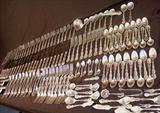 306 - Gorham Sterling Silver Flatware, 179 pcs., Strasbourg Pattern, total weight 262.9 oz.
