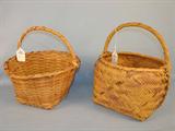 900 thru 930 - Choctaw Indian Baskets, some very old, different shapes and sizes.